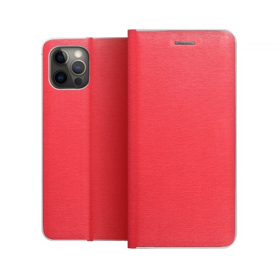 Xiaomi Redmi 9A, 9AT Forcell Luna Book Silver Red Кейс