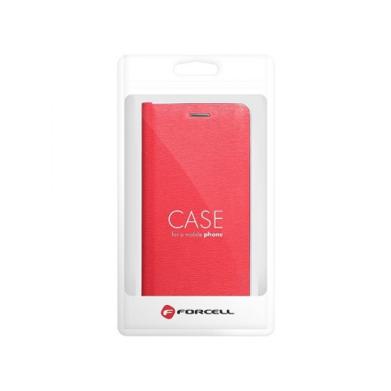 Xiaomi Redmi 9A, 9AT Forcell Luna Book Silver Red Кейс