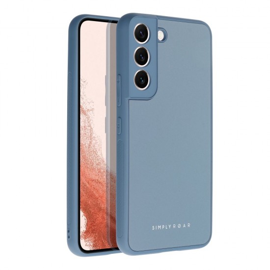 Samsung A12 Roar Matte Glass Blue Кейс