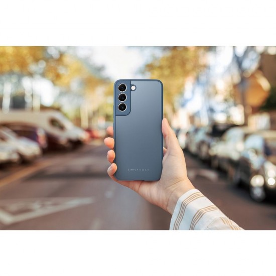 Samsung A12 Roar Matte Glass Blue Кейс