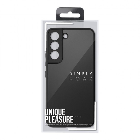 Samsung A12 Roar Matte Glass Black Кейс
