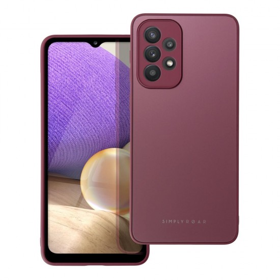 Samsung A33 5G Roar Matte Glass Bordo Кейс