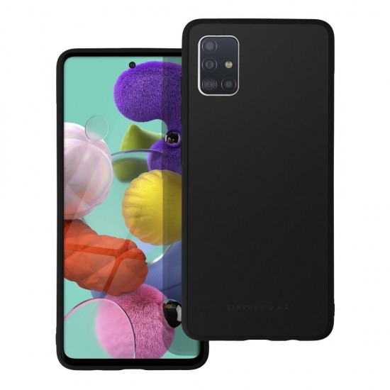 Samsung A51 Roar Matte Glass Black Кейс