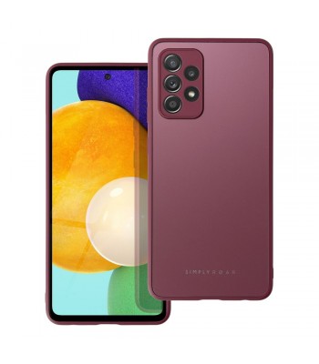 Samsung A52 Roar Matte Glass Bordo Кейс