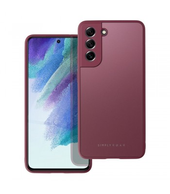 Samsung S21 FE Roar Matte Glass Bordo Кейс