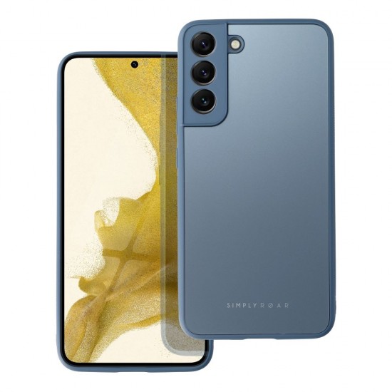 Samsung S22 Plus Roar Matte Glass Blue Кейс