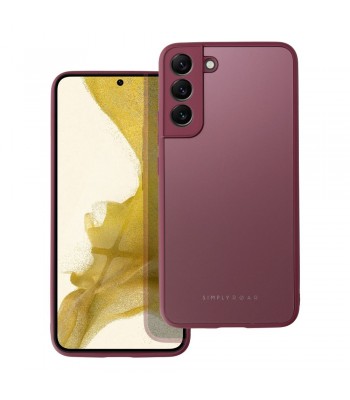 Samsung S22 Plus Roar Matte Glass Bordo Кейс