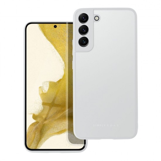 Samsung S22 Plus Roar Matte Glass Silver Кейс