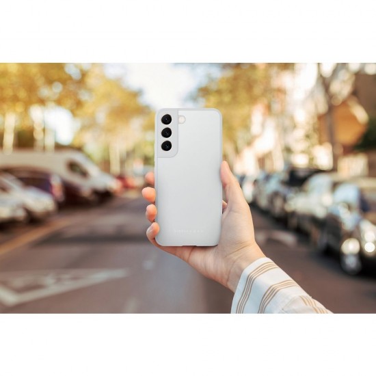 Samsung S22 Plus Roar Matte Glass Silver Кейс
