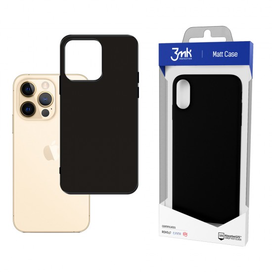 Samsung S22 Ultra 3mk Matt Black Кейс
