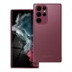 Samsung S22 Ultra Roar Matte Glass Bordo Кейс
