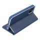 Samsung A02s Forcell Luna Book Carbon Blue Кейс