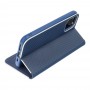 Samsung A02s Forcell Luna Book Carbon Blue Кейс