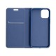 Samsung A02s Forcell Luna Book Carbon Blue Кейс