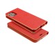 Samsung A02s Forcell Luna Book Carbon Red Кейс
