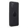 Samsung A02s Forcell Silicone Ring Black Кейс Samsung A02s Forcell Silicone Ring Black Кейс