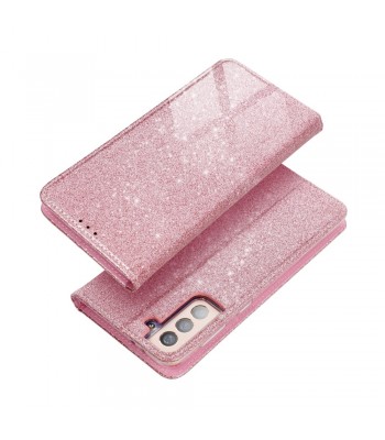 Samsung A02S Forcell Shining Book Rose Gold Кейс