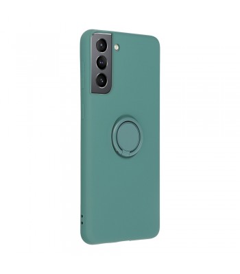 Samsung A02s Forcell Silicone Ring Green Кейс