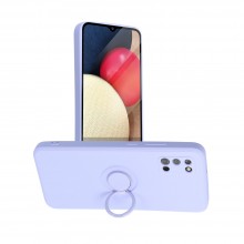 Samsung A02s Forcell Silicone Ring Violet Кейс Samsung A02s Forcell Silicone Ring Violet Кейс