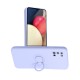 Samsung A02s Forcell Silicone Ring Violet Кейс