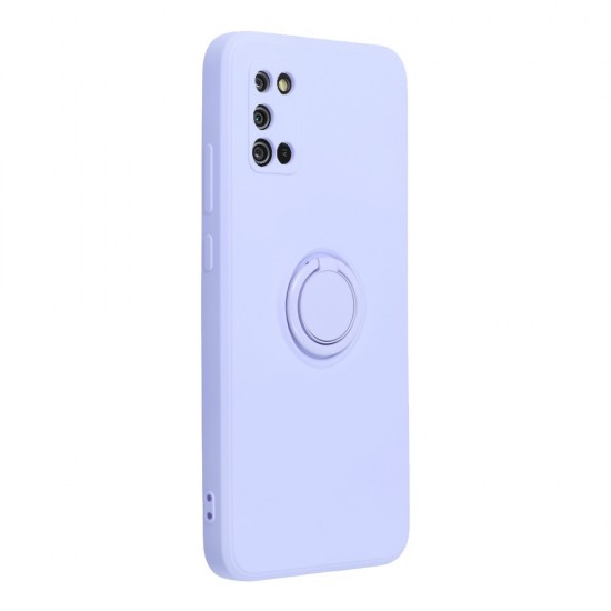 Samsung A02s Forcell Silicone Ring Violet Кейс