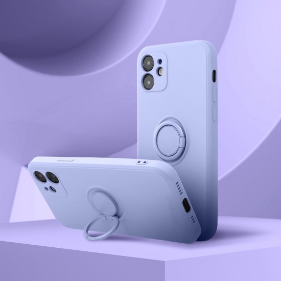 Samsung A02s Forcell Silicone Ring Violet Кейс
