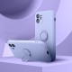 Samsung A02s Forcell Silicone Ring Violet Кейс