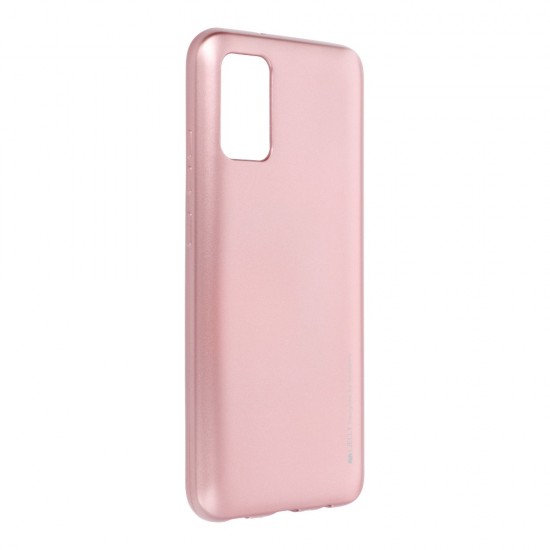 Samsung A02s Mercury i-Jelly Metal Rose Gold Кейс