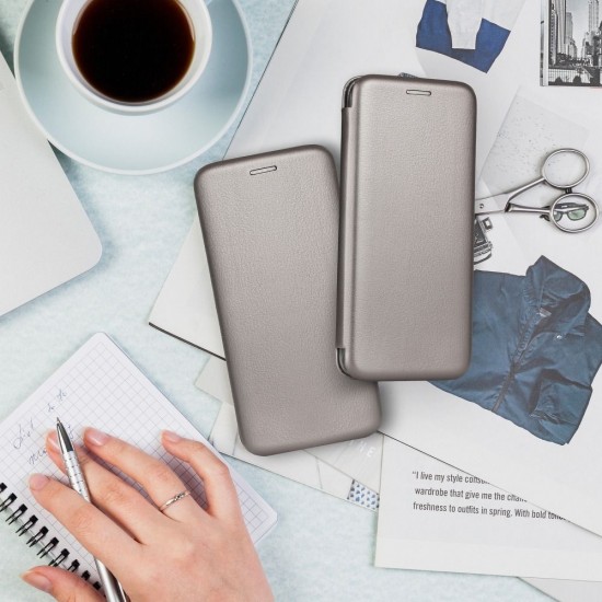 Samsung A03 Forcell Elegance Book Grey Кейс