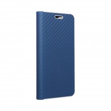 Samsung A03s Forcell Luna Book Carbon Blue Кейс