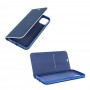 Samsung A03s Forcell Luna Book Carbon Blue Кейс