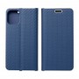 Samsung A03s Forcell Luna Book Carbon Blue Кейс