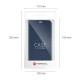 Samsung A03s Forcell Luna Book Carbon Blue Кейс