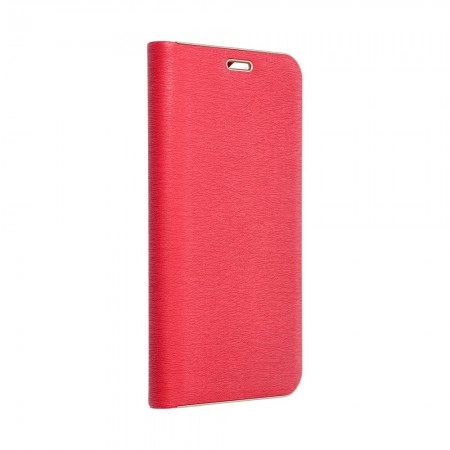 Samsung A03s Forcell Luna Book Carbon Red Кейс