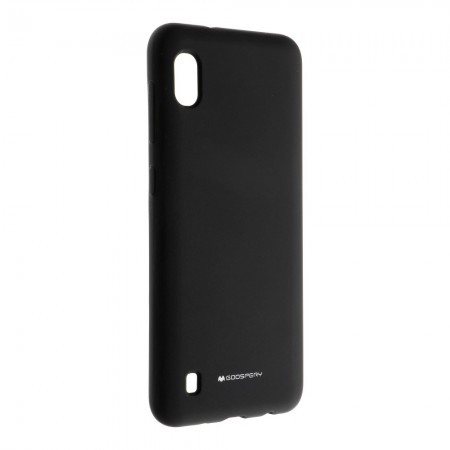 Samsung A10 Mercury Silicone Silky-Soft Black Кейс
