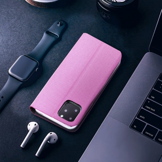 Samsung A10 Sensitive Book Light Pink Кейс