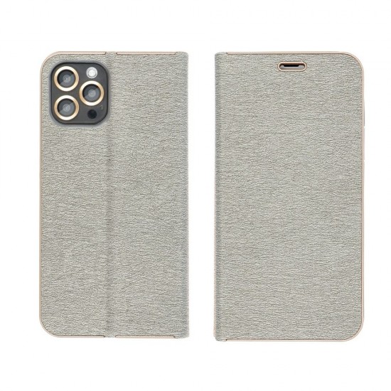 Samsung A13 4G Forcell Luna Book Gold Silver Кейс