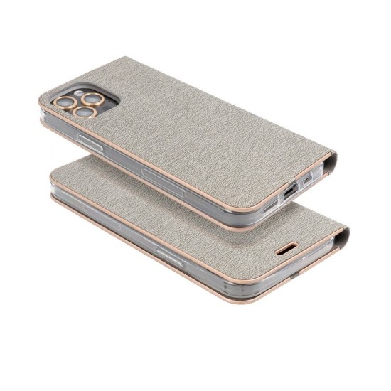 Samsung A13 4G Forcell Luna Book Gold Silver Кейс