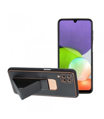 Samsung A13 4G Forcell Leather Kickstand Black Кейс