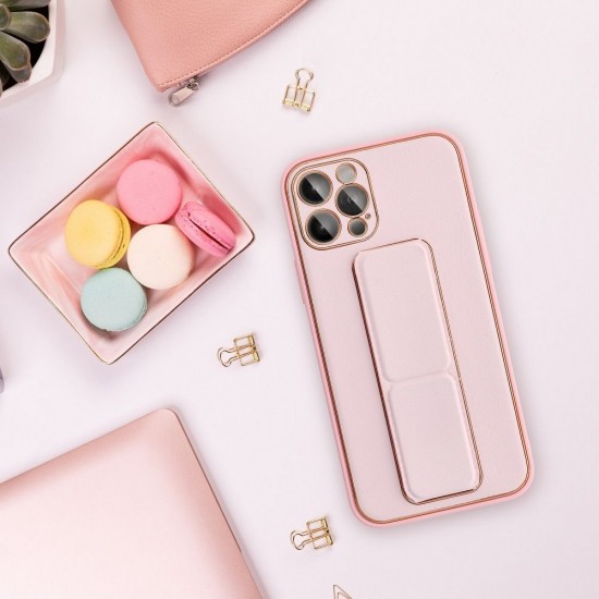Samsung A13 4G Forcell Leather Kickstand Pink Кейс