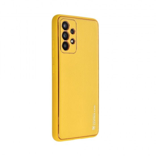 Samsung A13 4G Forcell Leather Yellow Кейс