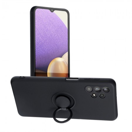 Samsung A13 4G Forcell Silicone Ring Black Кейс
