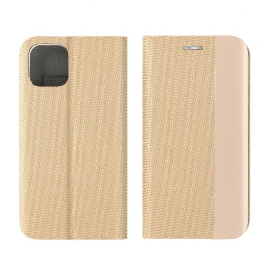 Samsung A13 4G Sensitive Book Gold Кейс