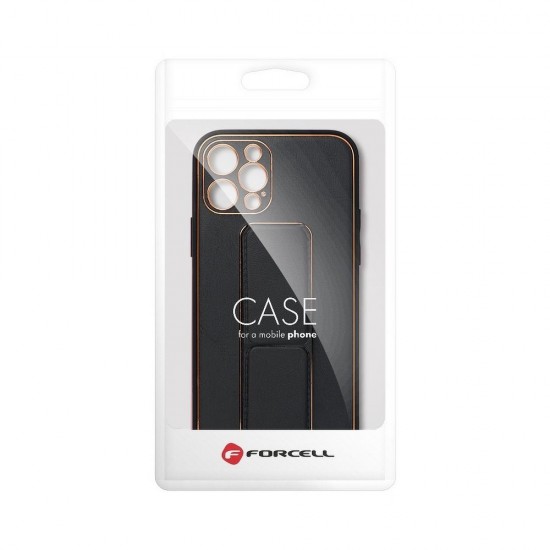 Samsung A13 5G Forcell Leather Kickstand Black Кейс