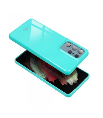 Samsung A13 5G Mercury Pearl Jelly Glitter Mint Кейс