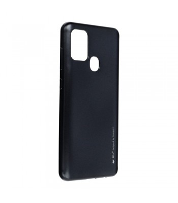 Samsung A21S Mercury i-Jelly Metal Black Кейс