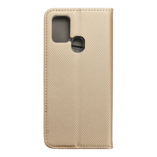 Samsung A21S Smart Book Gold Кейс