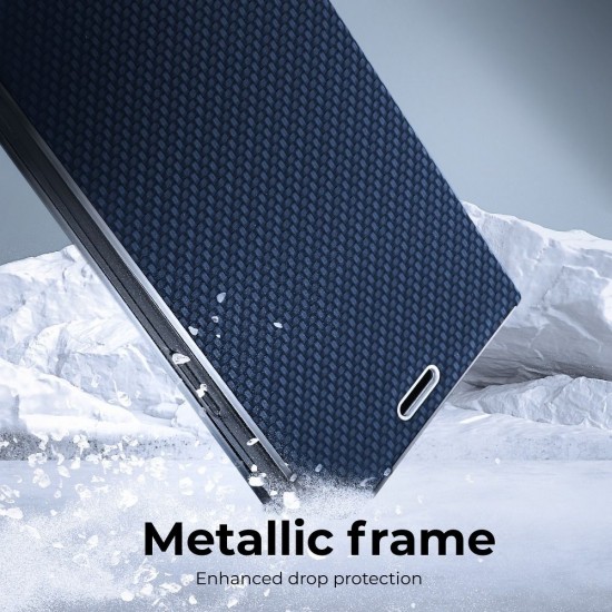 Samsung A32 Lte 4G Forcell Luna Book Carbon Blue Кейс