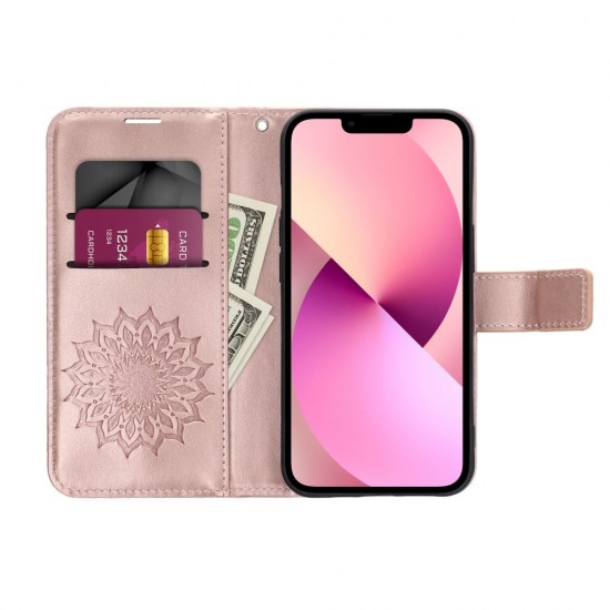 Samsung A32 Lte 4G Forcell Mezzo Book Mandala Rose Gold Кейс