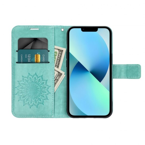 Samsung A32 Lte 4G Forcell Mezzo Book Mandala Green Кейс